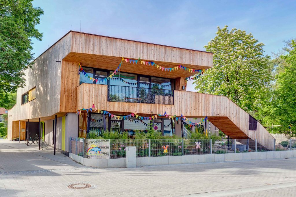 Kita unterm Regenbogen Dorfen - ArchitekturWerkstatt Vallentin