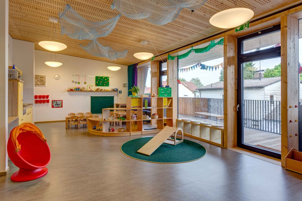 Kita unterm Regenbogen Dorfen - ArchitekturWerkstatt Vallentin